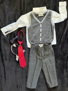 Janie and Jack dress outfit for boys 18-24months)